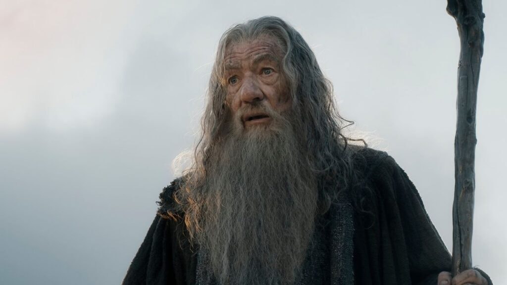 Gandalf (Ian McKellen) dans Le Hobbit