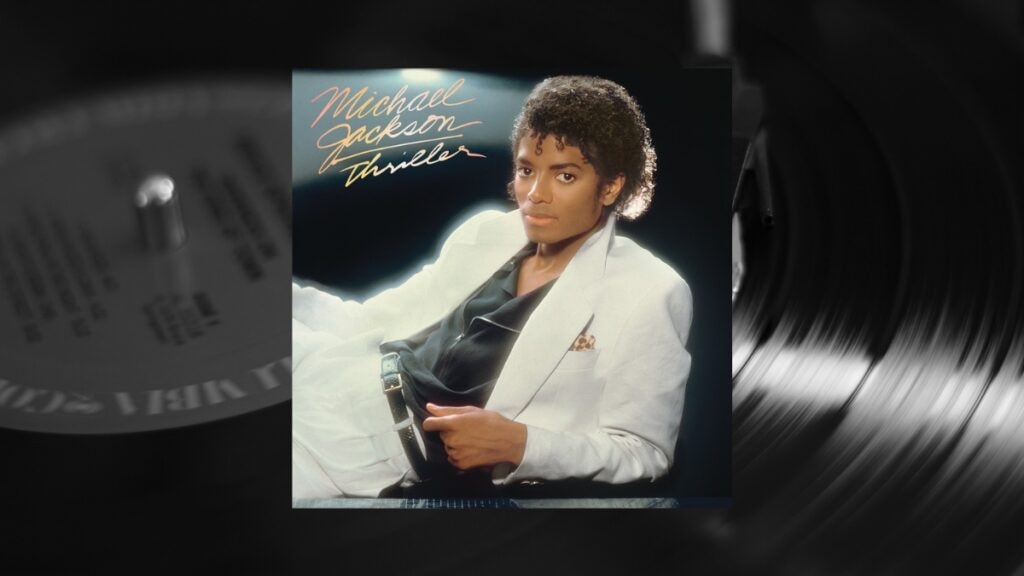 Pochette de l'album Thriller de Michael Jackson