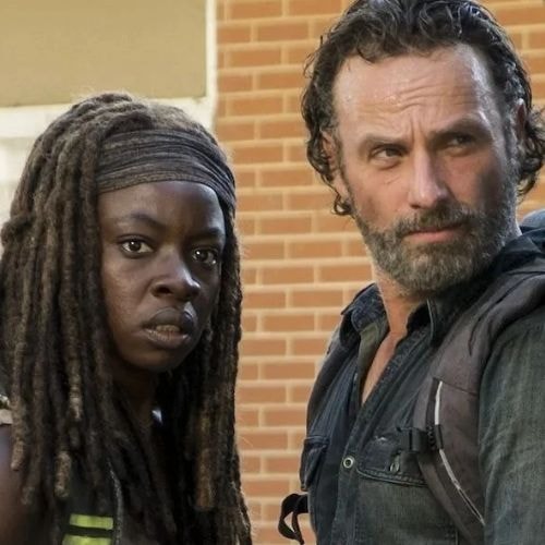 Michonne et Rick - The Walking Dead