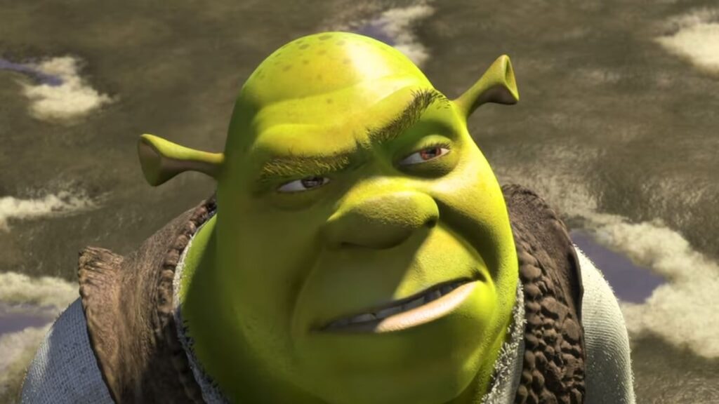 Shrek pas conten