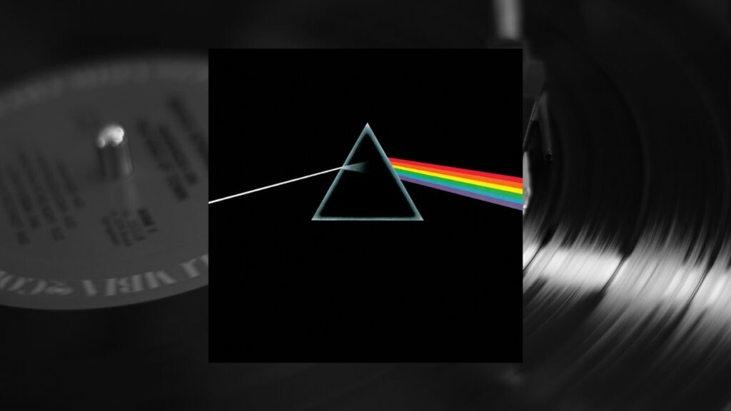 Pochette de l'album the dark side of the moon